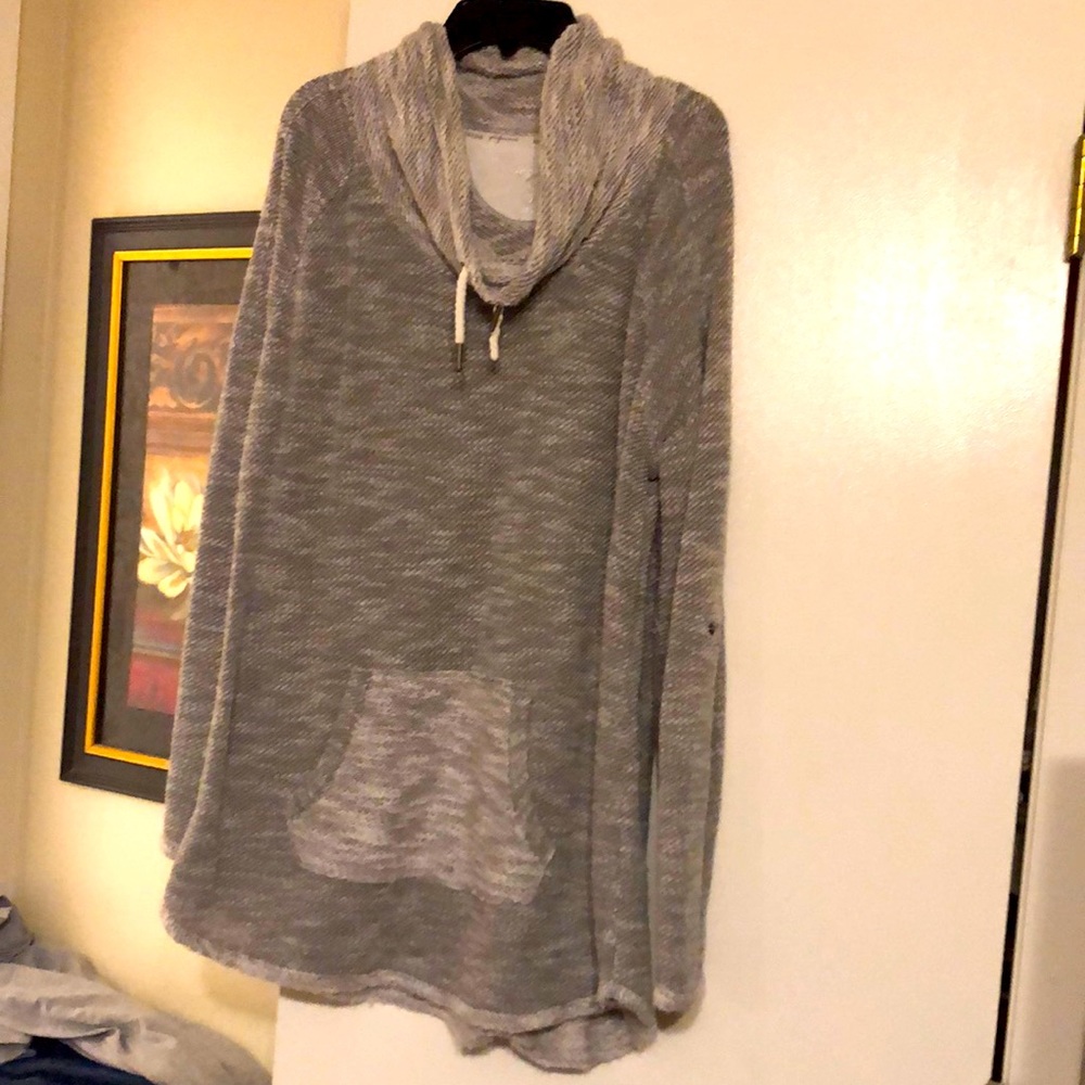 Gray sweater
